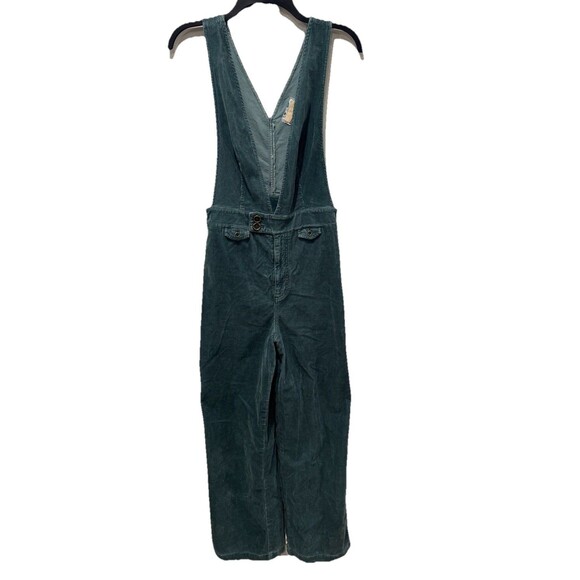 Anthropologie Pilcro Dark Green Corduroy Wide leg Jumpsuit US Size 27 - Picture 14 of 14